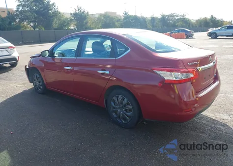 2013 Nissan Sentra Sv from USA, damaged, VIN 3N1AB7AP3DL715045